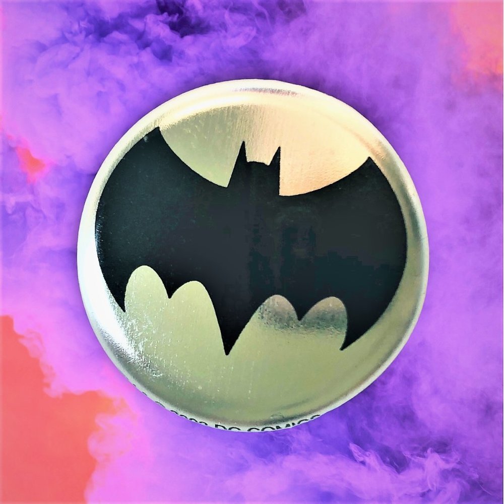 Genuine DC Comics Batman Classic Logo Pinback Button